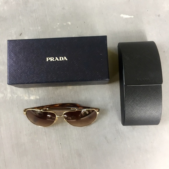 Prada Aviator Sunglasses - Picture 1 of 8